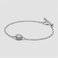 Pear Halo Chain Bracelet  - 593001C01