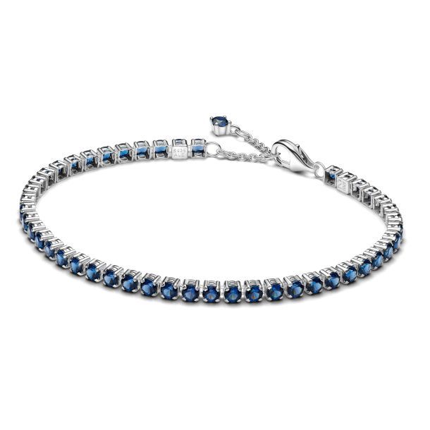 Pandora Blue Sparkling Tennis Bracelet  - 591469C02