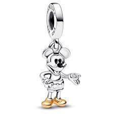Disney 100th Anniversary Mickey Mouse Lab-grown Diamond Dangle Charm - 792812C01