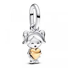 Happy Girl Dangle Charm - 763601C00