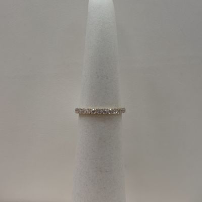 14KY Diamond (0.56ct) Wedding Band Ring