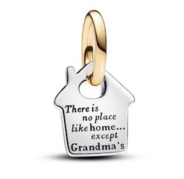 Two-Tone Grandma's House Dangle Charm-763205C00