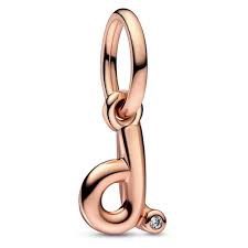 Letter d Script Alphabet Dangle Charm - 782534C01