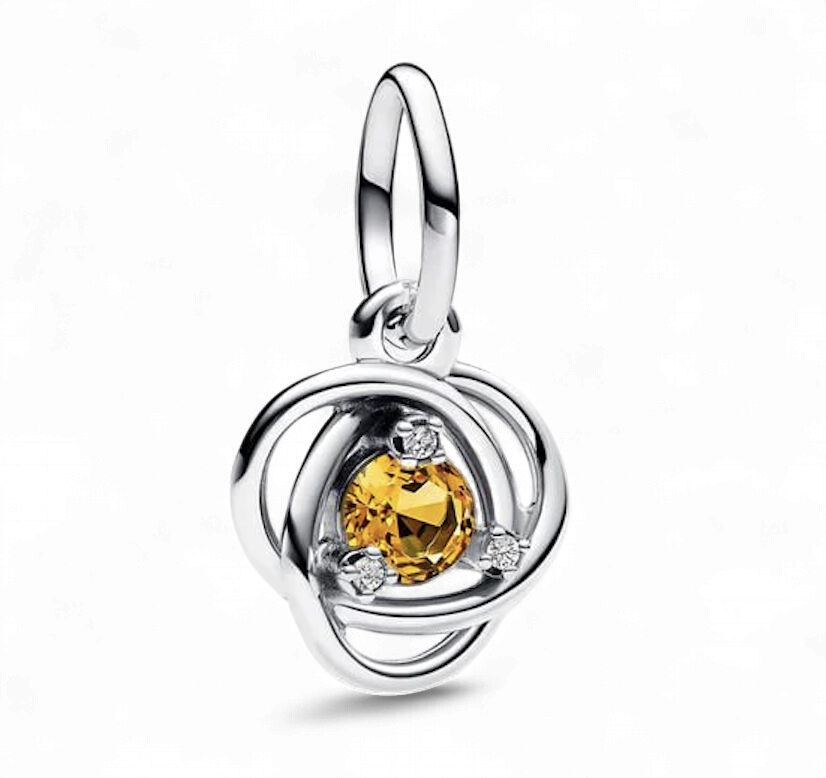 Honey Eternity Circle Dangle Charm-793125C11
