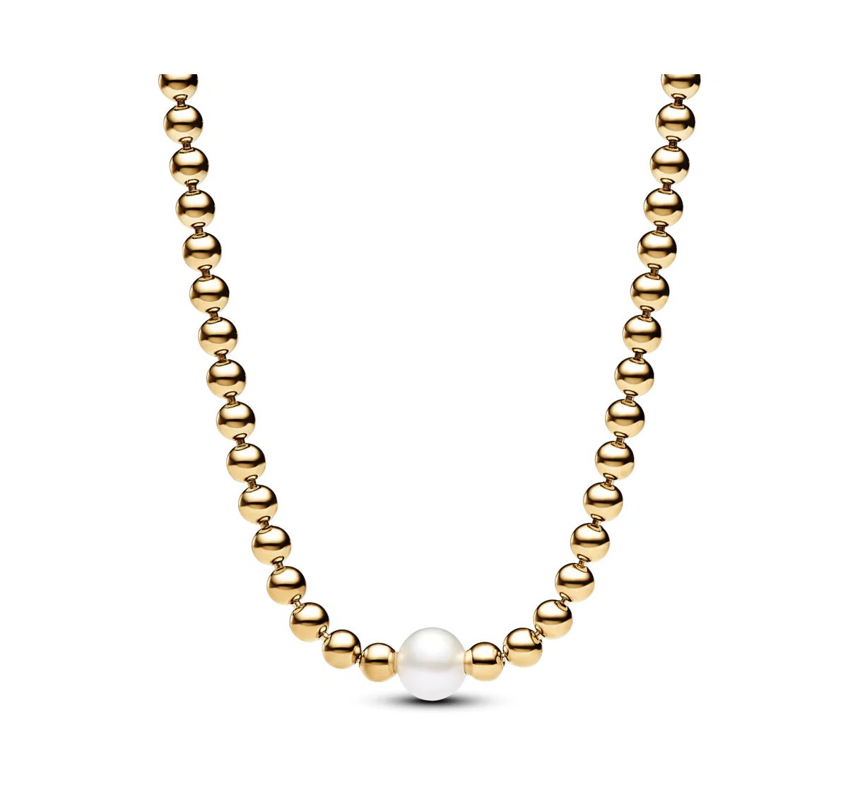 Treated Freshwater Cultured Pearl &amp; Beads Collier Necklace-363176C01-45