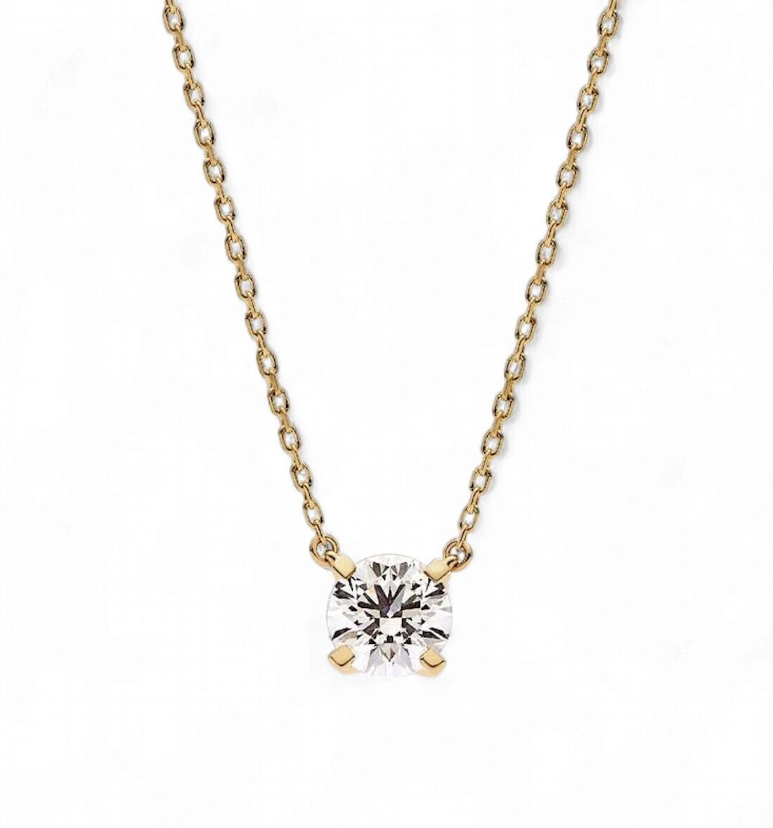 Pandora Era 14k Gold Lab-Grown Diamond Pendant Necklace -352877C01-45