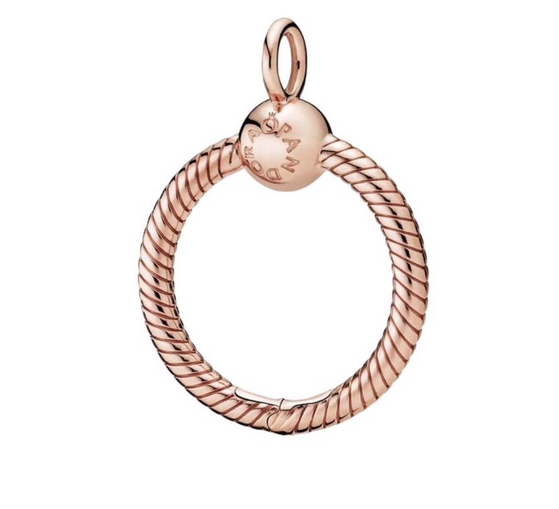 Pandora Moments Small O Pendant - 388296