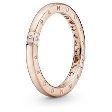 Logo &amp; Hearts Ring  - 189482C01