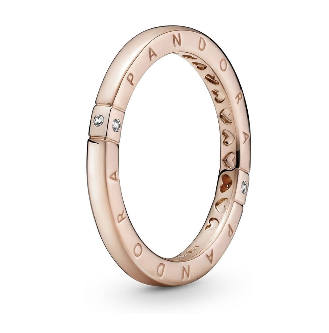 Logo &amp; Hearts Ring  - 189482C01