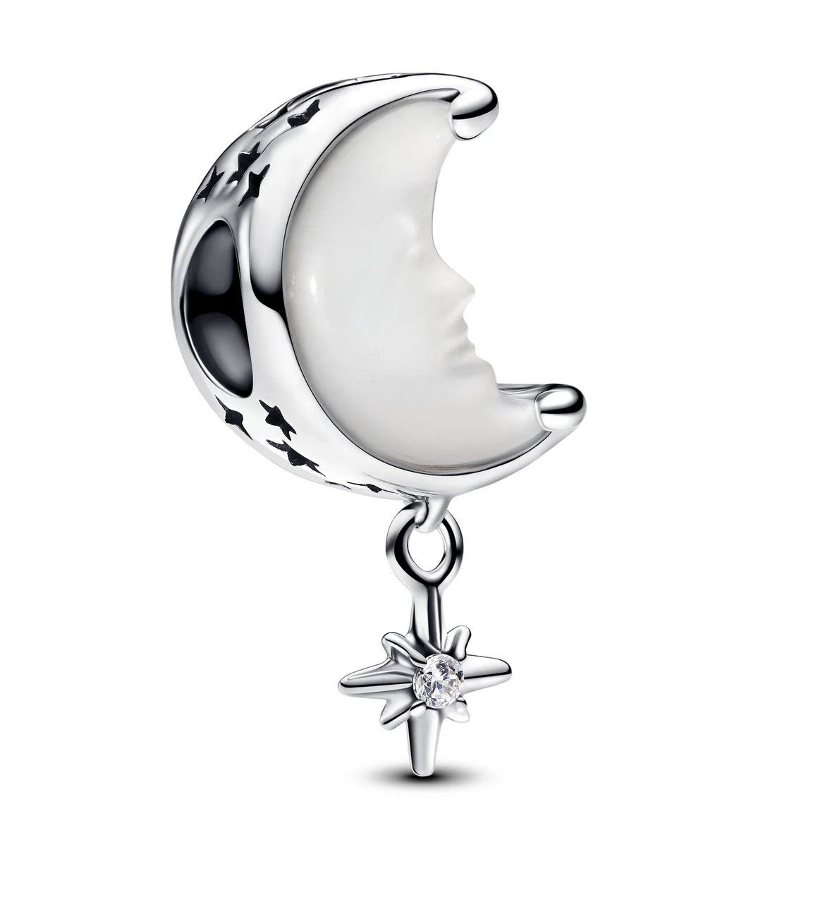Moon &amp; North Star Charm - 793594C01