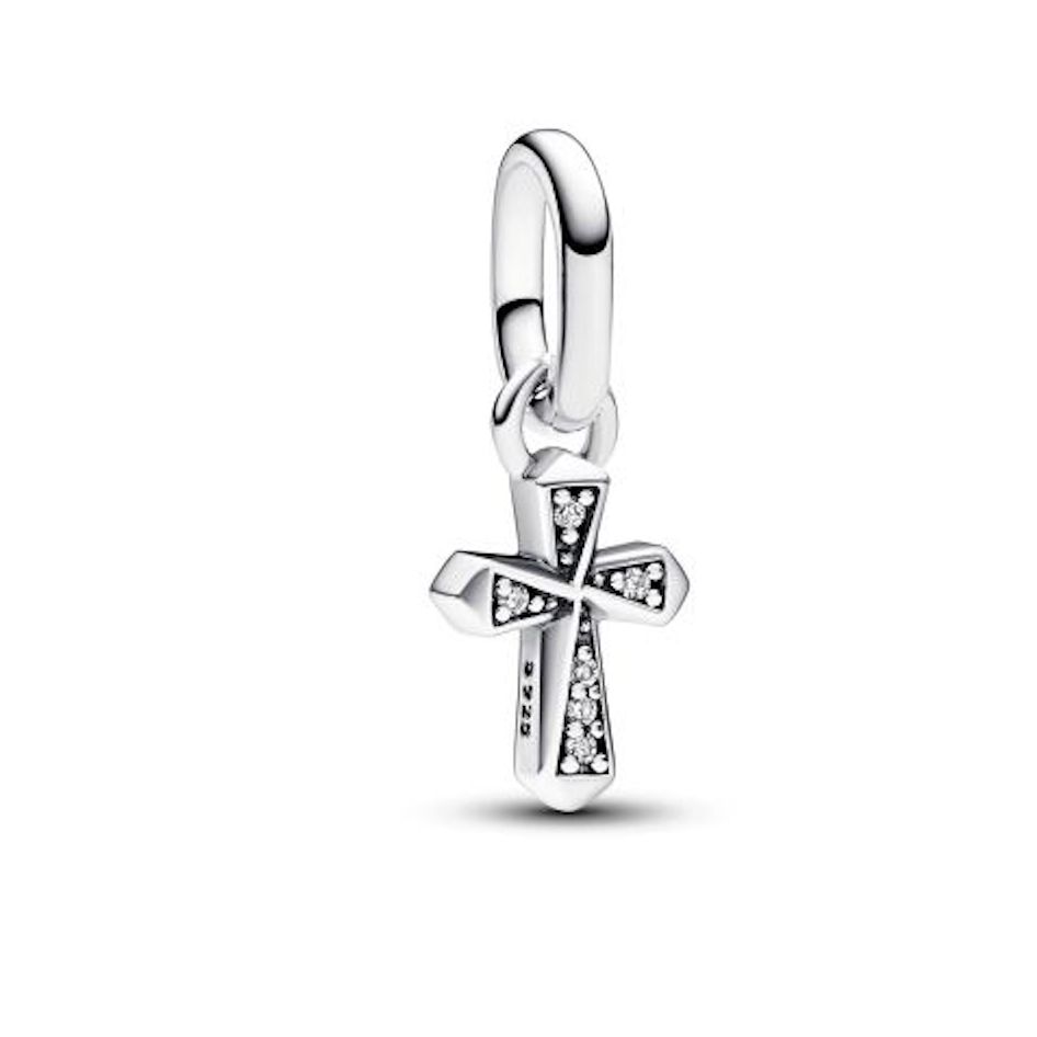 Pandora ME Sparkling Cross Mini Dangle Charm - 793044C01