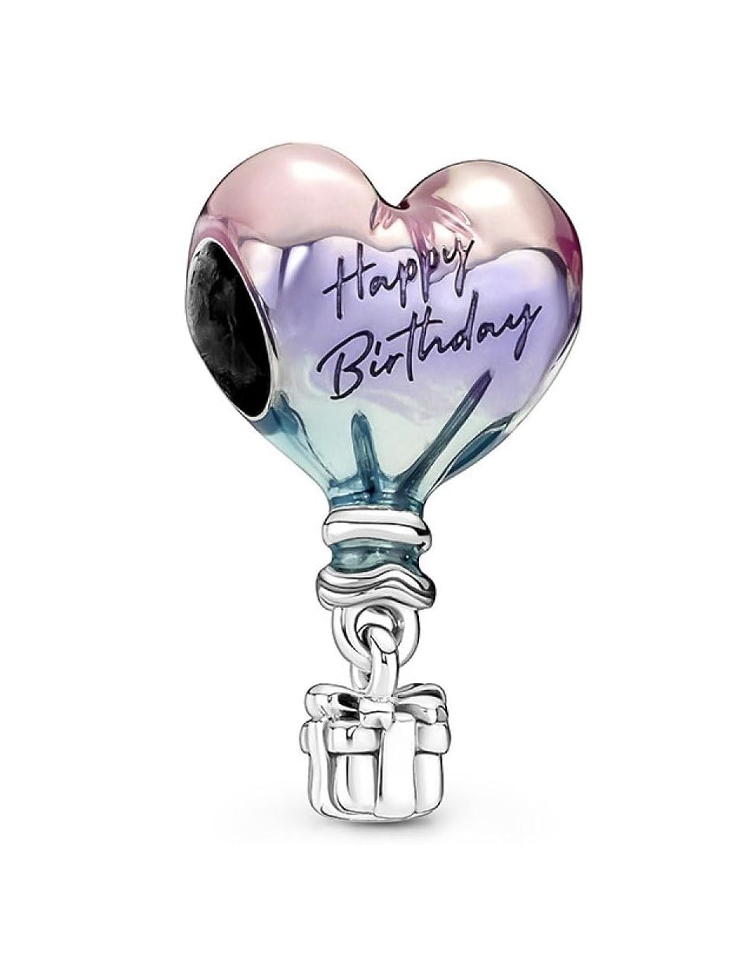 Happy Birthday Hot Air Balloon Charm - 791501C01