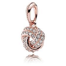 Shimmering Knot Pendant - 380385CZ