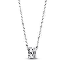 Pandora Signature Logo Pavé &amp; Beads - 392311C01-45