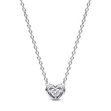 Radiant Heart &amp; Floating Stone Pendant  - 392494C01-45