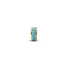 Aqua Blue Clip Charm - 763902C01