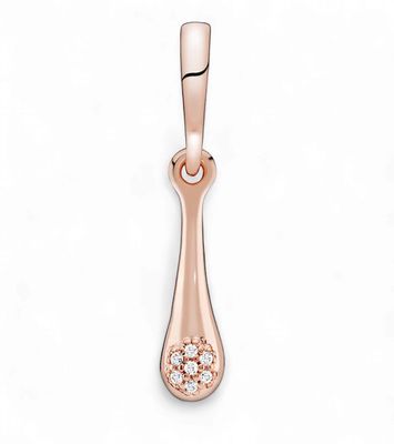 Pavé Modern LovePods Pendant - 387291CZ
