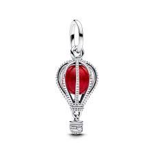 Hot Air Balloon Murano Glass Dangle Charm - 798064C01