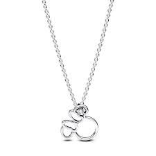 Disney Minnie Mouse Silhouette Collier Necklace  - 393187C01-45