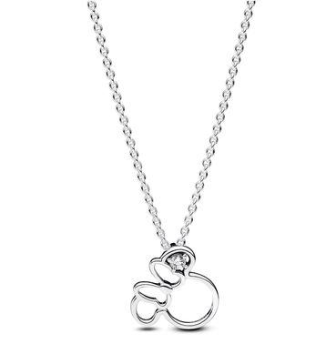 Disney Minnie Mouse Silhouette Collier Necklace-393187C01-45