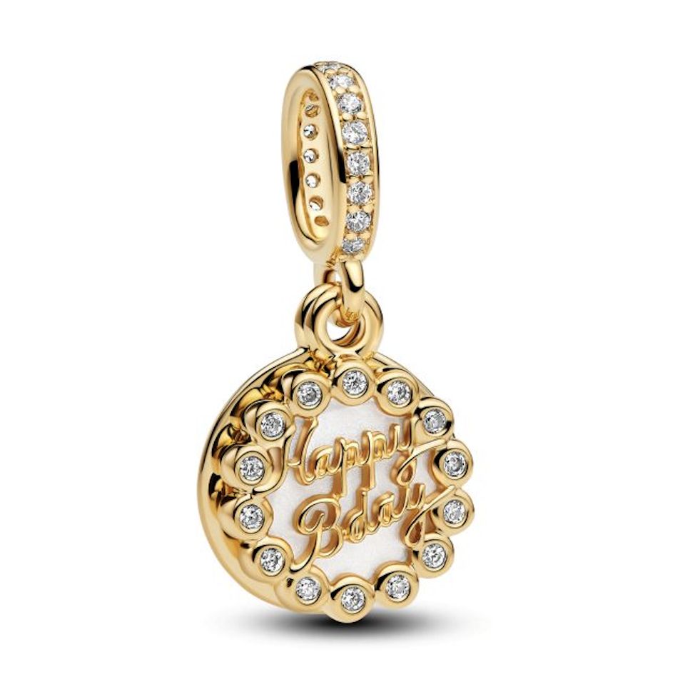 Happy Birthday Cake Dangle Charm-763787C01