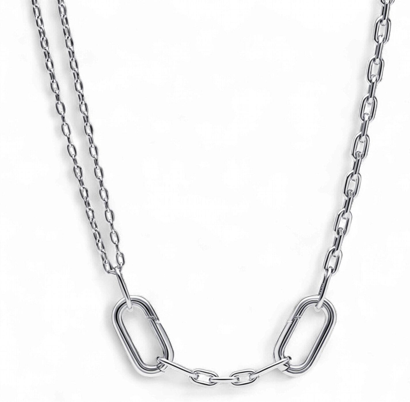 Pandora ME Double Link Chain Necklace-392303C00-45