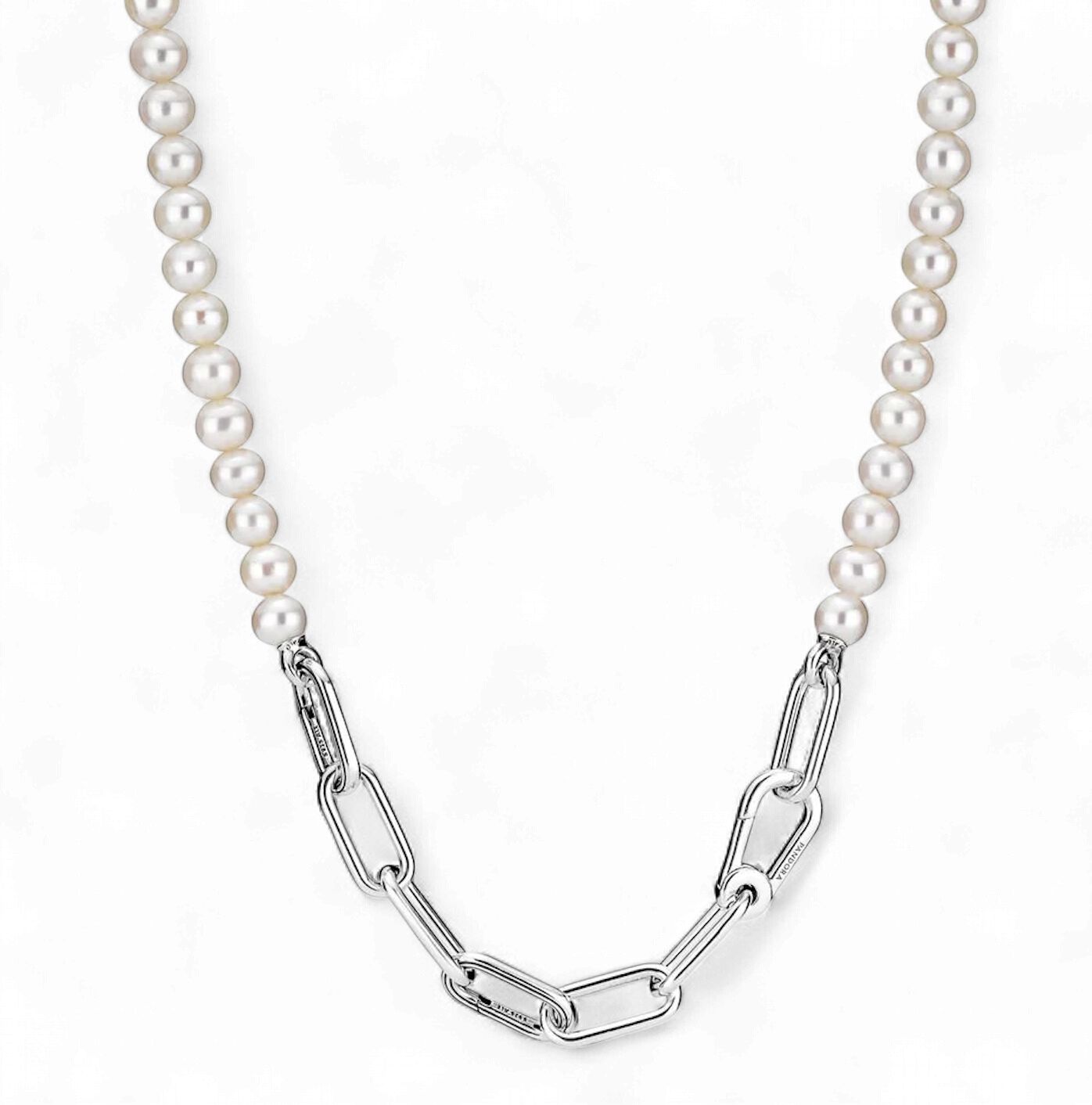 Pandora ME Freshwater Cultured Pearl Necklace-399658C01-45