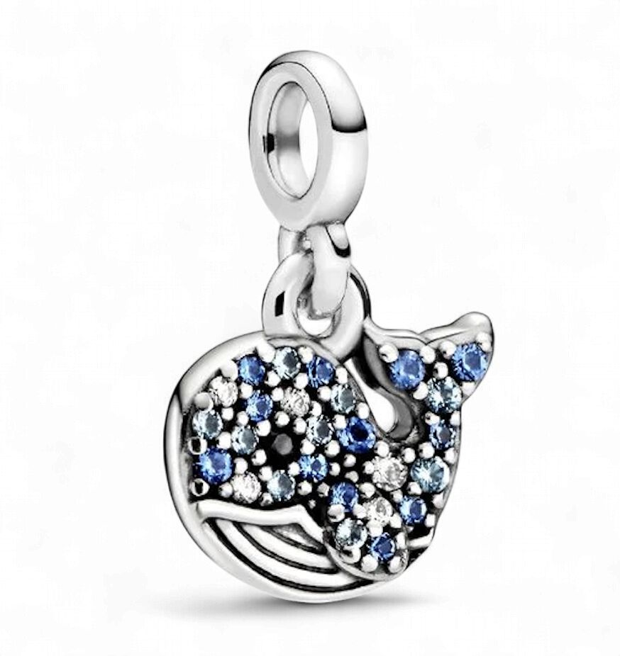 Blue Whale Mini Dangle Charm-798972C01