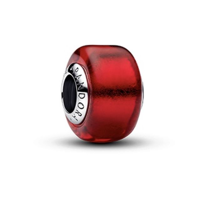 Mini Red Murano Glass Charm-794425C00