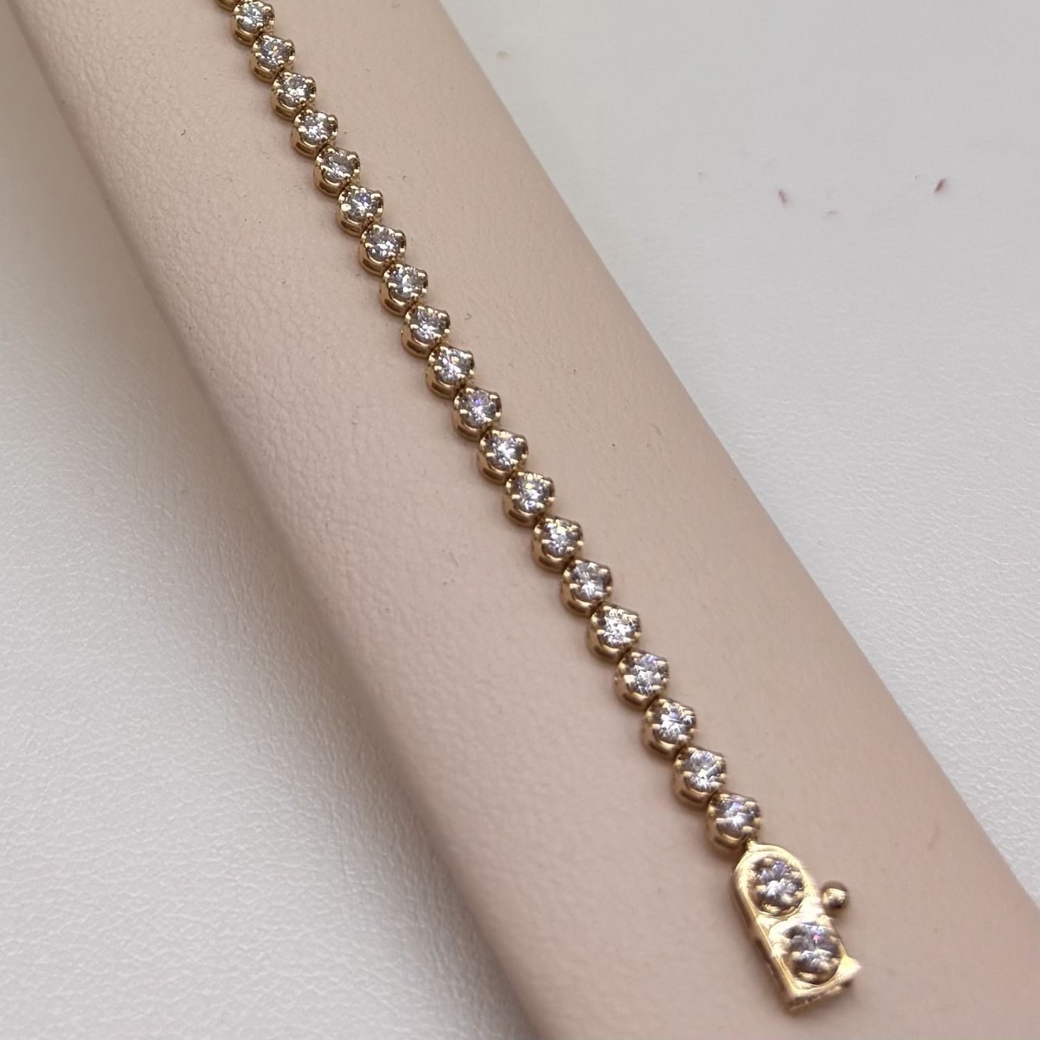 14KY 2.10ct Tennis Bracelet