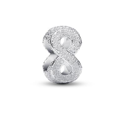 Textured Infinity Symbol Mini Charm-794523C00