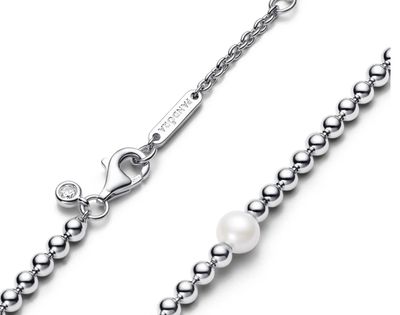 Freshwater Cultured Pearl &amp; Beads Collier Necklace-393176C01-45