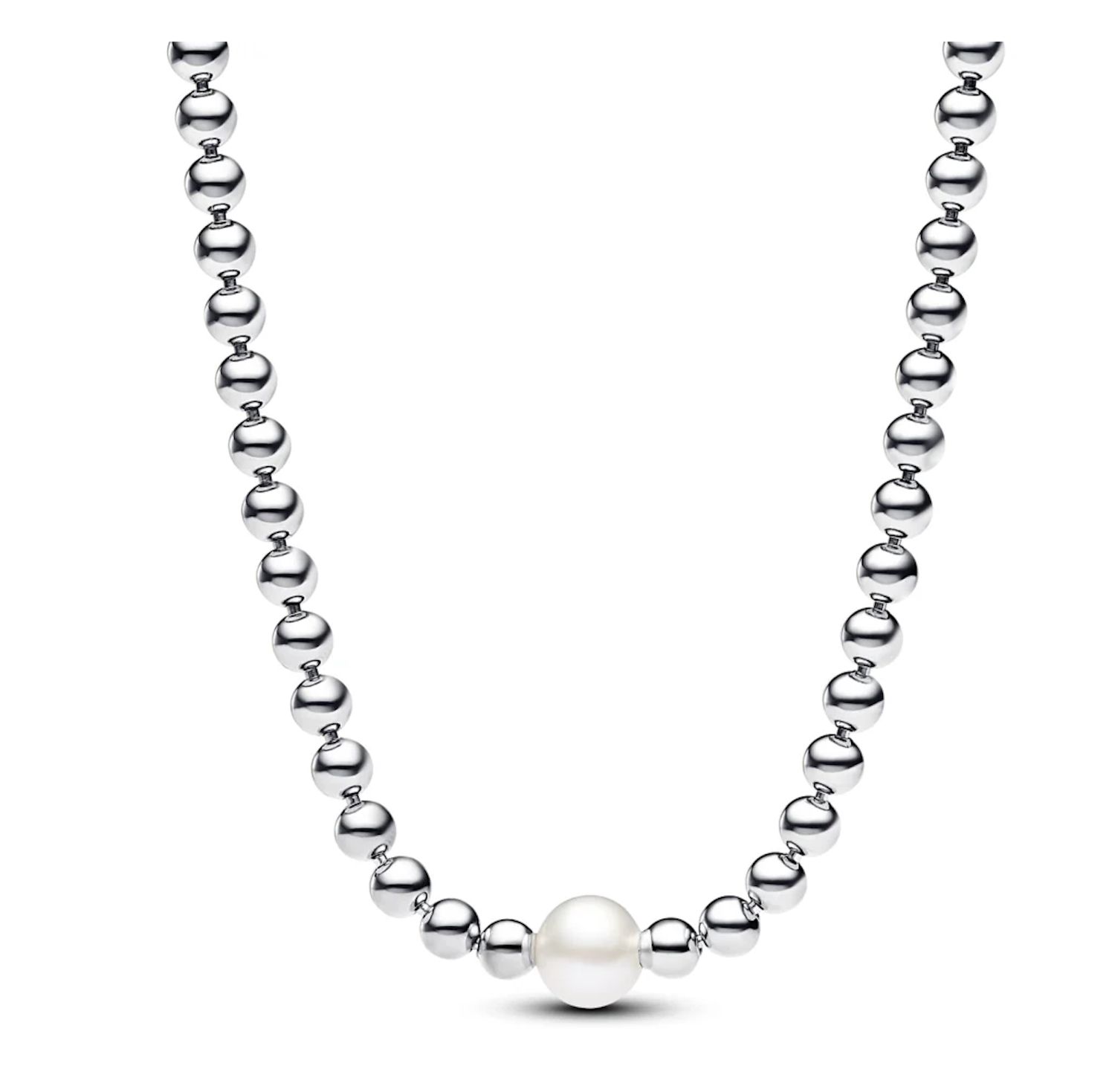Freshwater Cultured Pearl &amp; Beads Collier Necklace - 393176C01-45