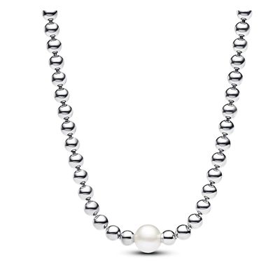 Freshwater Cultured Pearl &amp; Beads Collier Necklace-393176C01-45