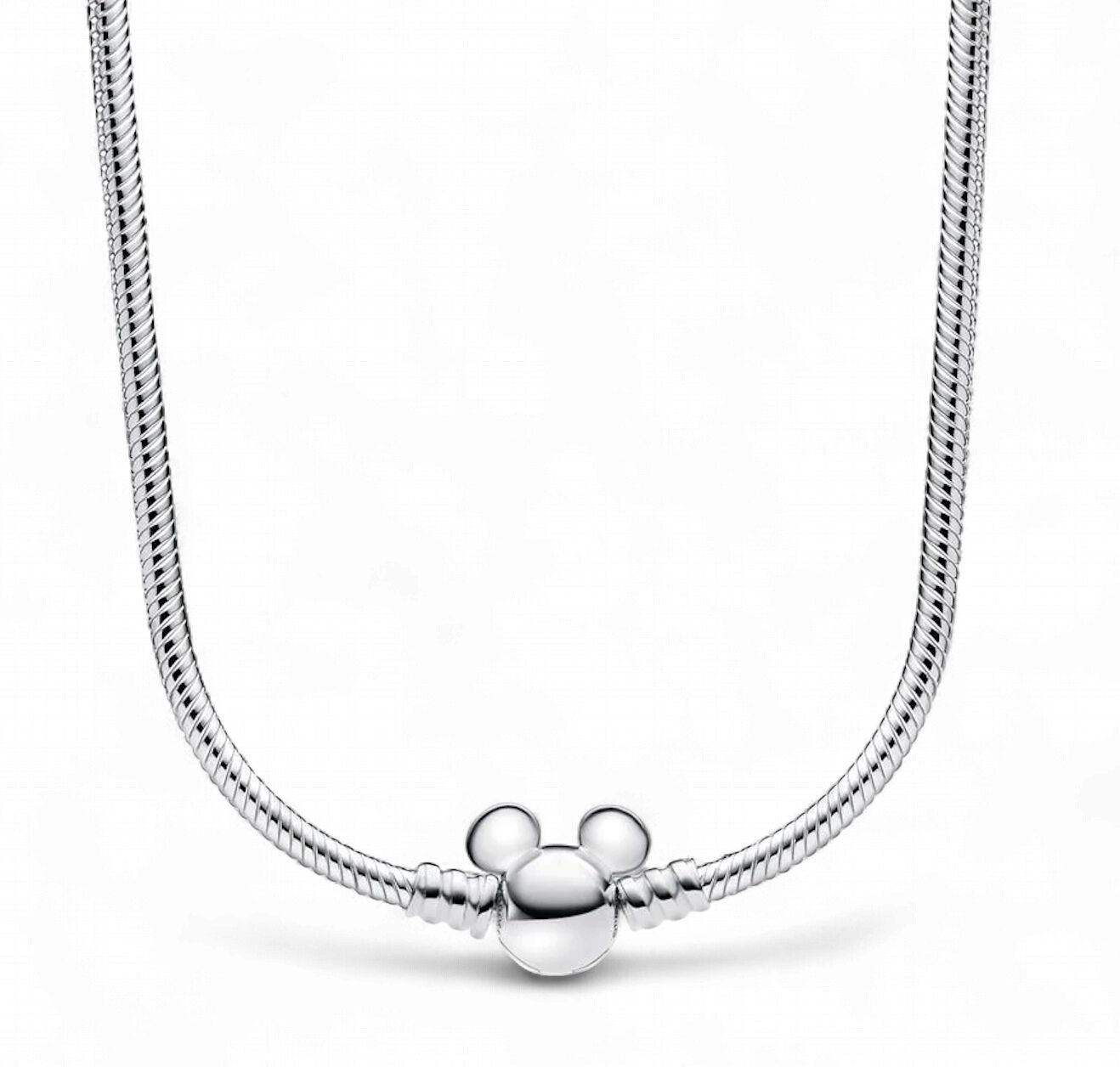 Disney Mickey Mouse Snake Chain Necklace-393529C00-45