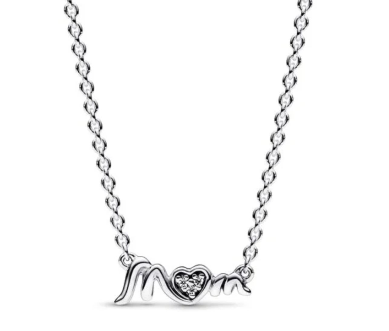 Mum Pavé Collier Necklace  - 392589C01-45