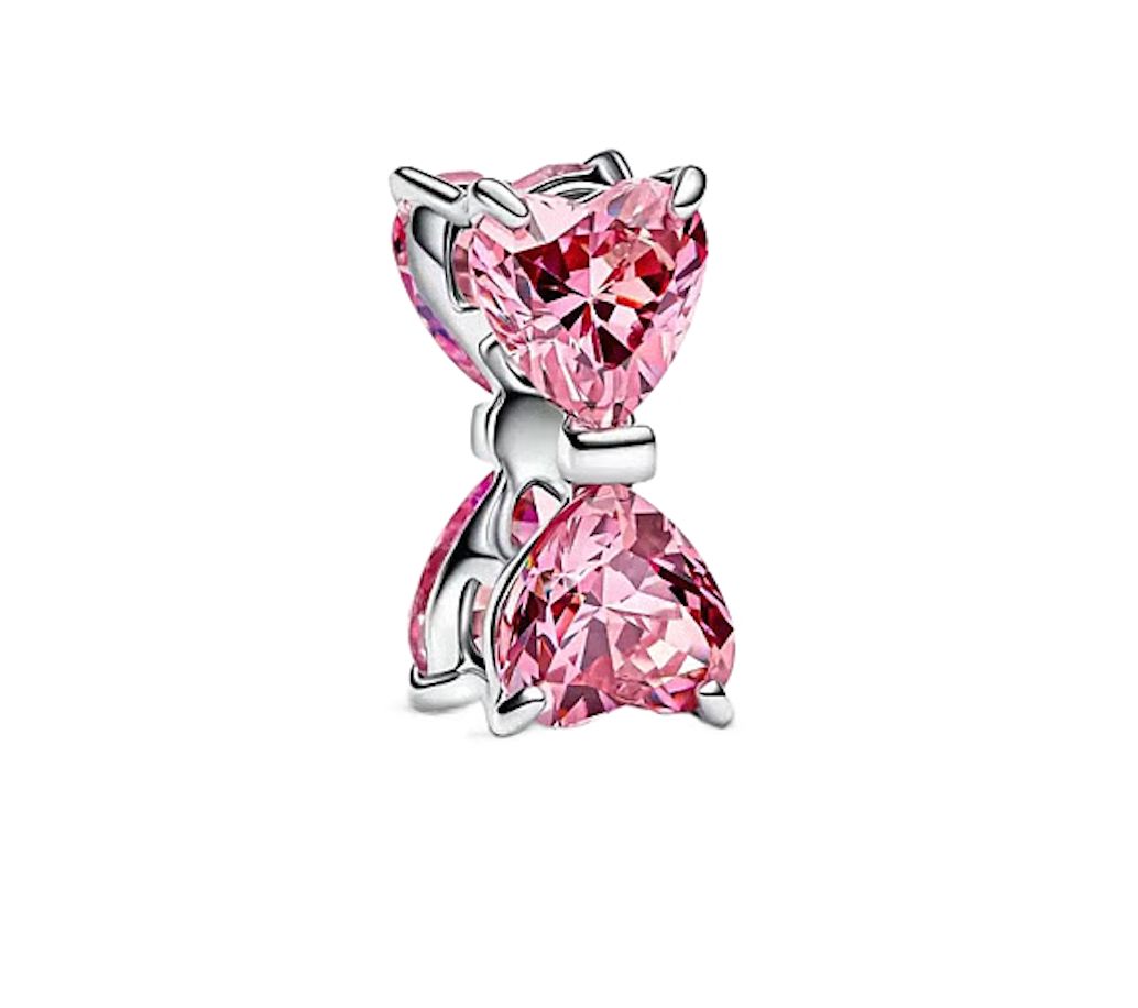 Pink Bow Charm-794253C01