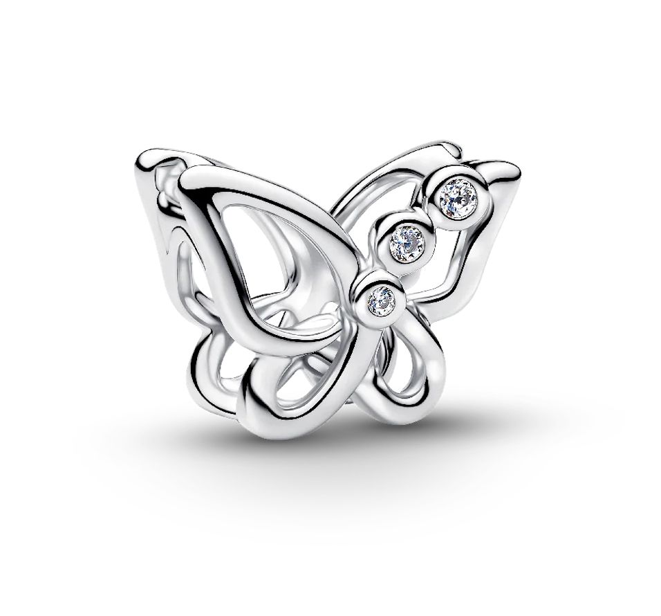 Butterfly Openwork Charm-794369C01