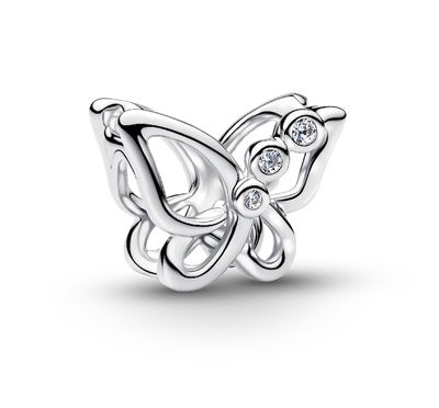 Butterfly Openwork Charm-794369C01