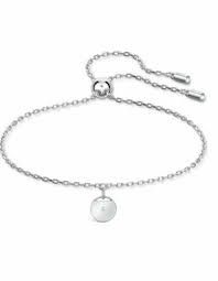 Ginger Disc Chain Slide Bracelet-5548070