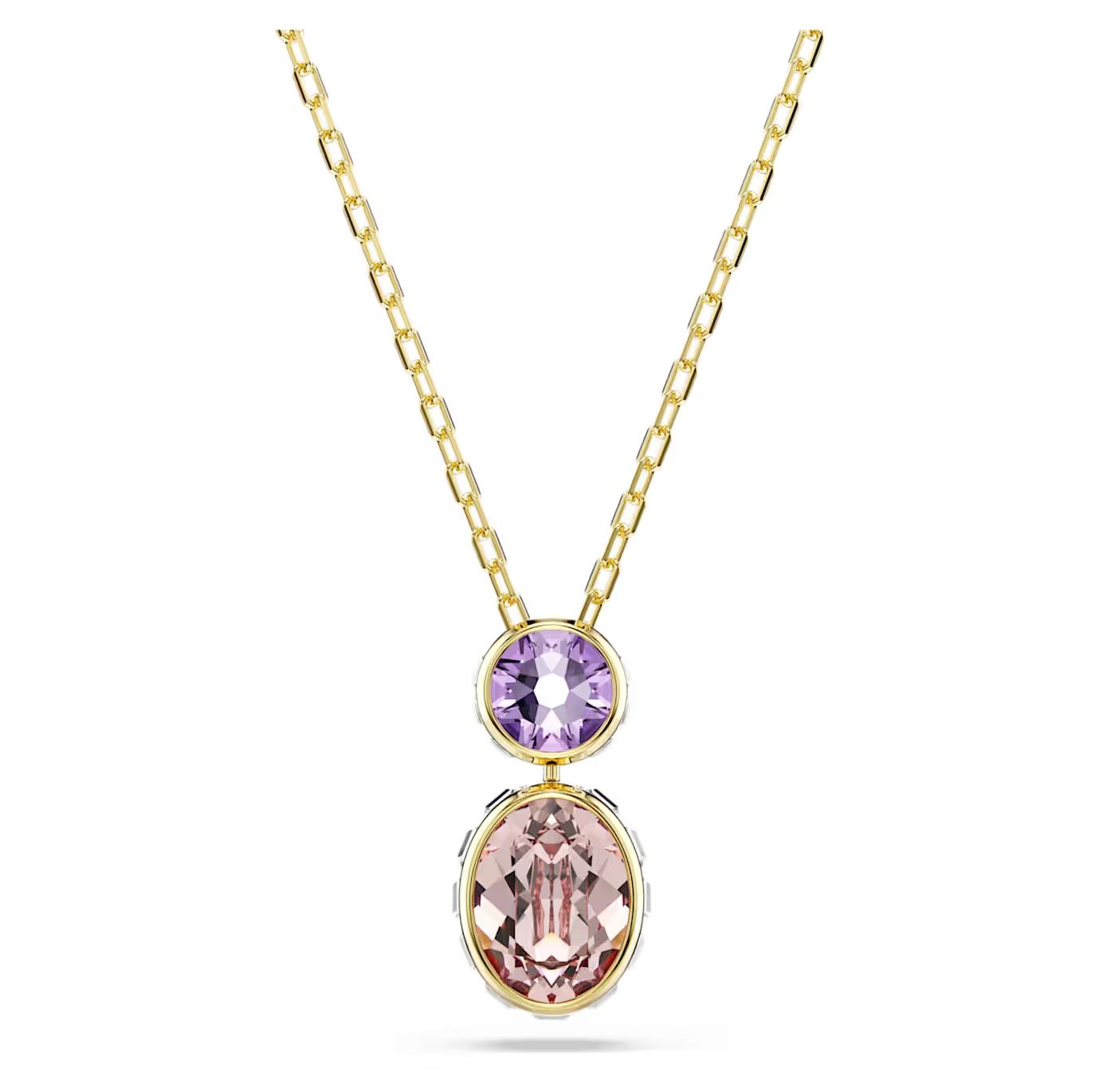 Chroma Pendant, Mixed Cuts, Multicolor, Reversible-5741586