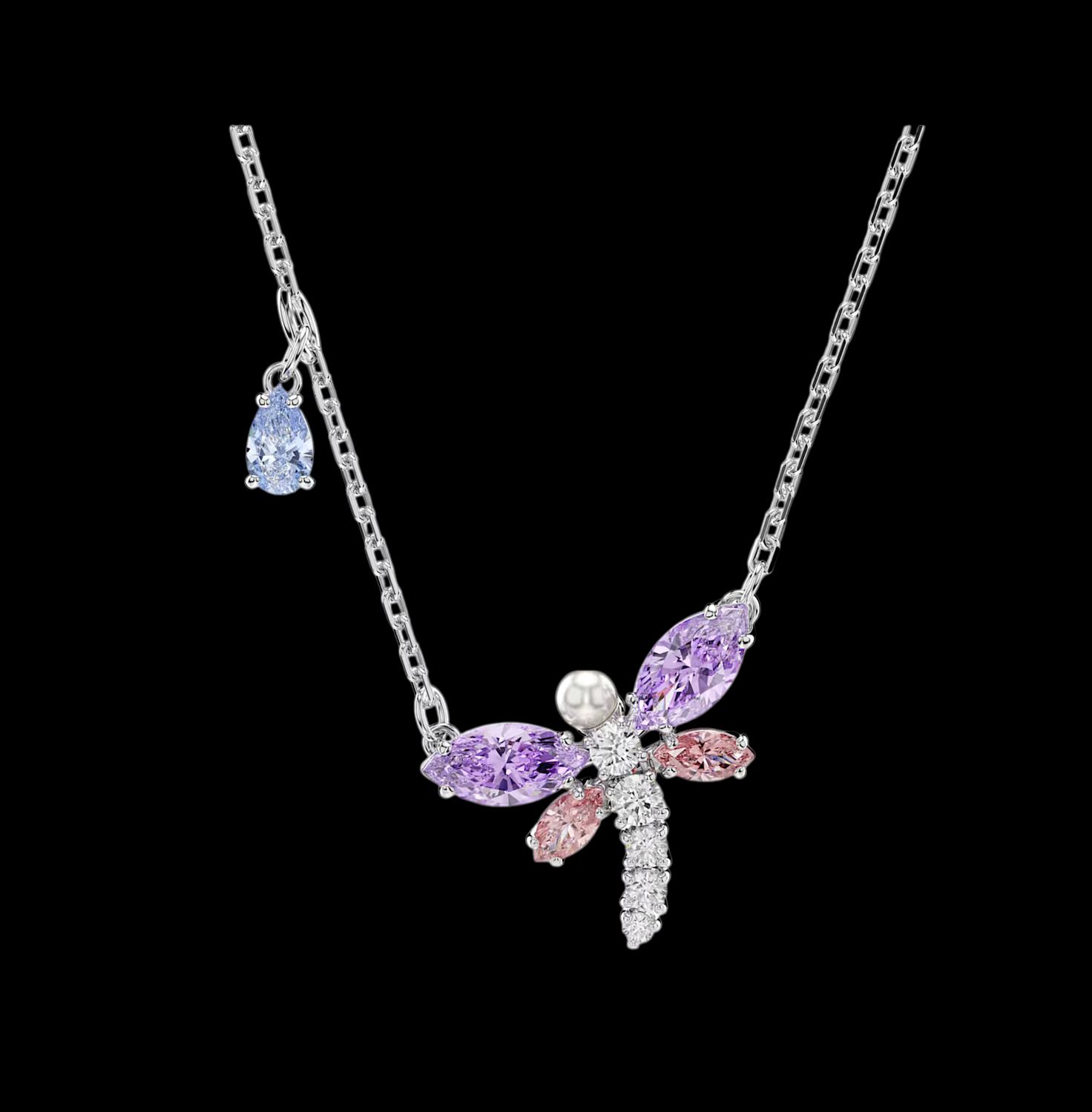 Ariana Grande x Swarovski Dragonfly Pendant, Multicolored-5737383