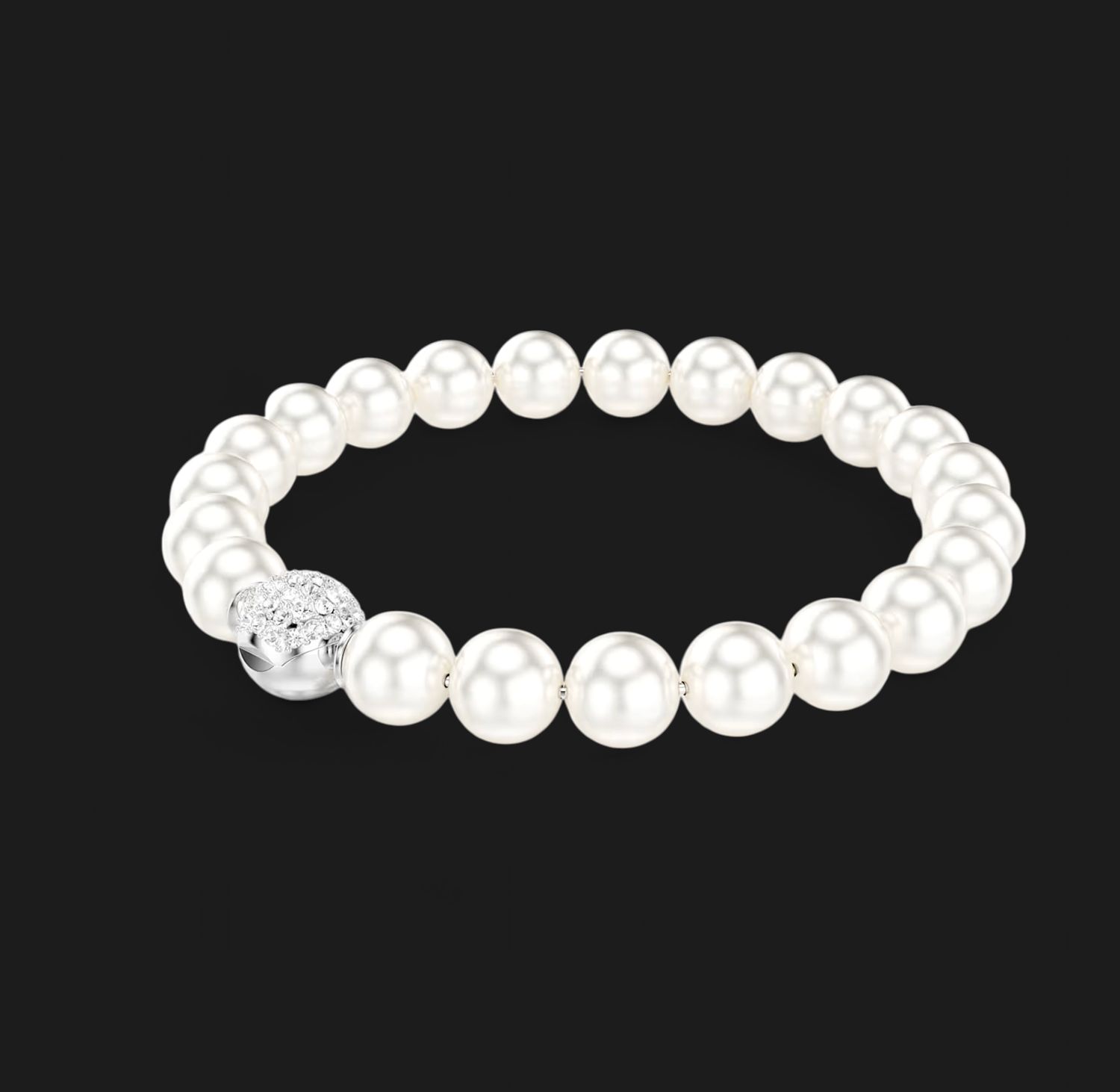 Matrix Bracelet, Crystal Pear;, White- 5747747