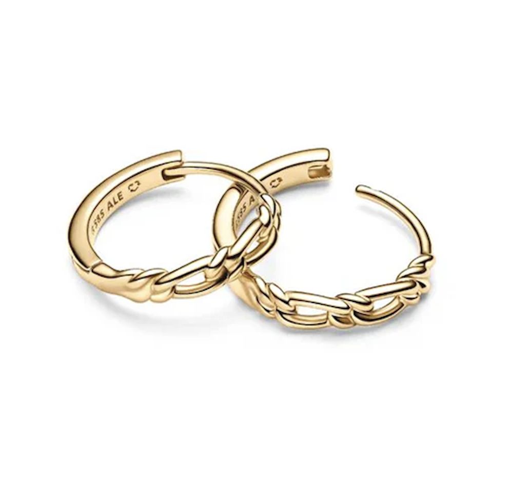 Pandora Era Figaro Hoop Earrings-254439C00