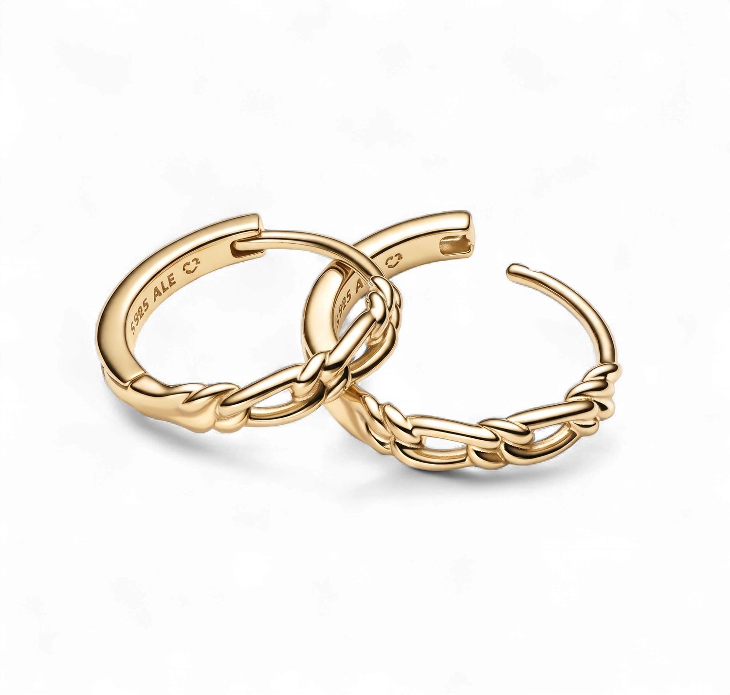 Pandora Era Figaro Hoop Earrings-254439C00