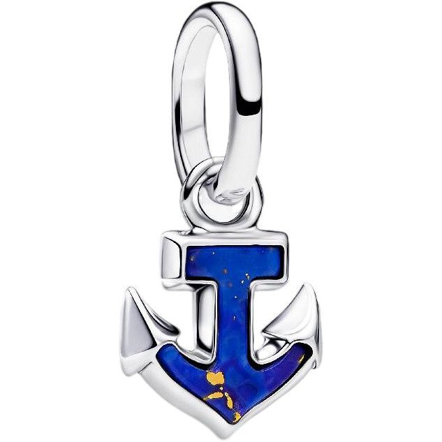 Blue Anchor Mini Dangle Charm-764610C01