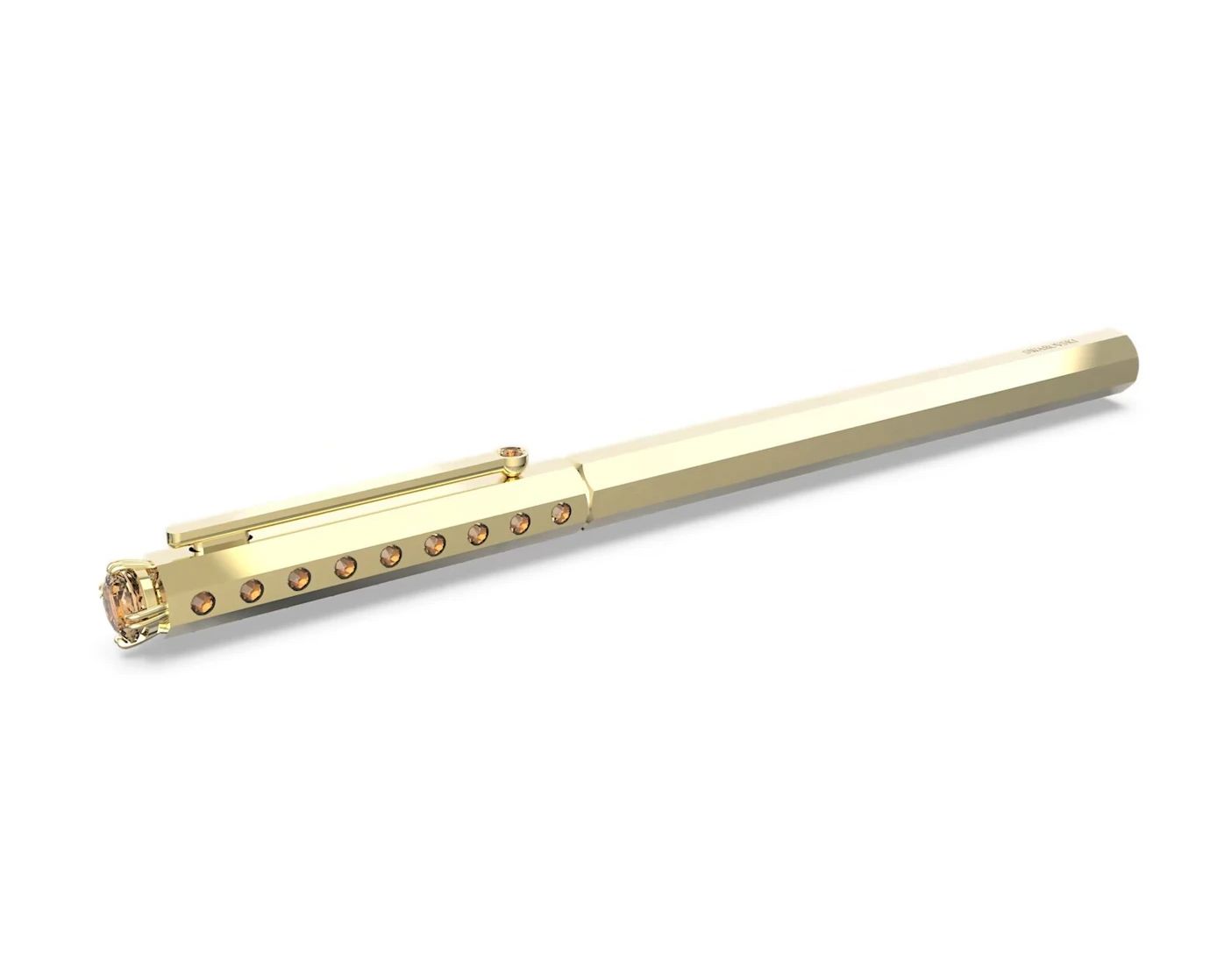Ballpoint Pen, Classic, Yellow, Gold-Tone plated-5634417
