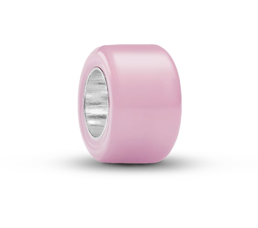 Pink Murano Glass Mini Charm-794773C05