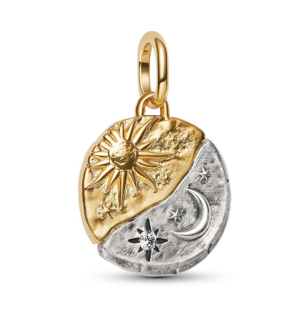 Sun and Moon Medallion Charm-763977C01