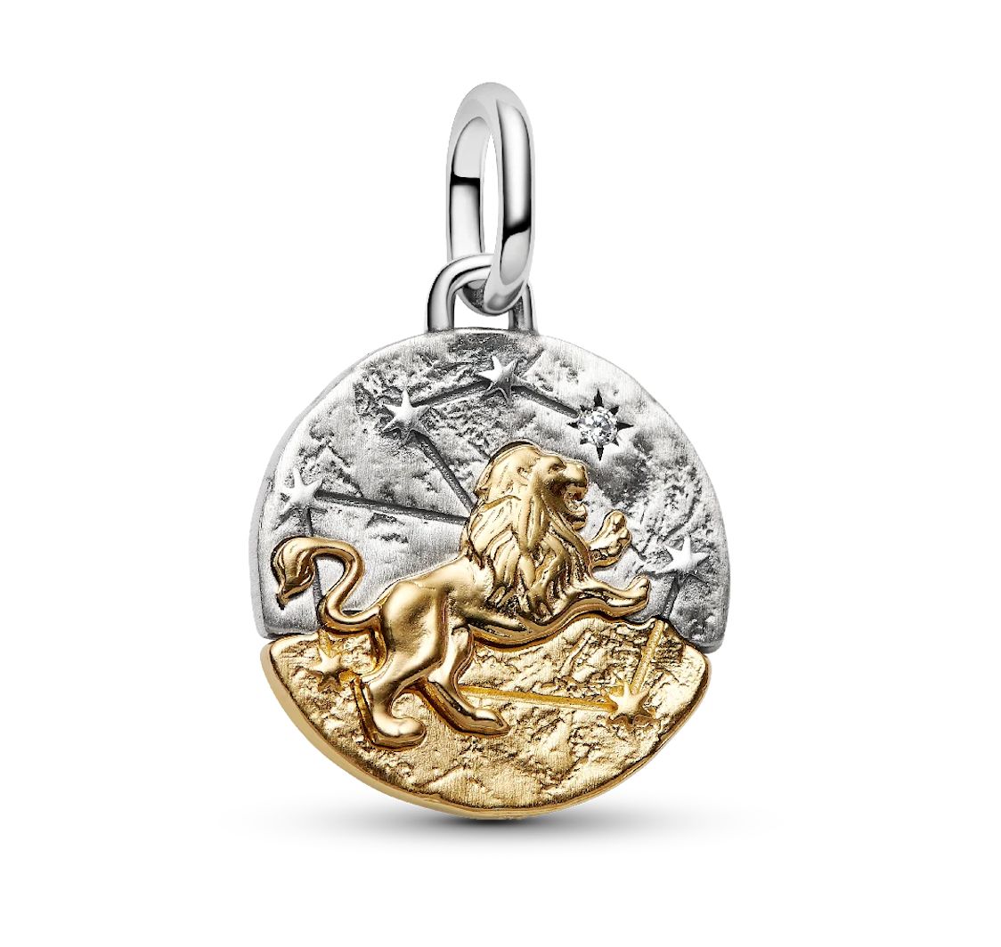 Leo Zodiac Medallion Charm-764994C01